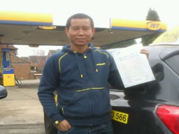 gokul passed with drivng lessons from drivng instructor jamie cole