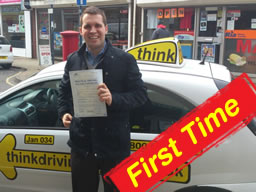 mike from woking passed after driving lessons with jan borzecki