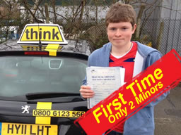 tom from guildford passed first time with driving instructor ross dunton