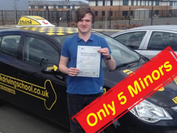 jack passed with think driving school in sandhurst