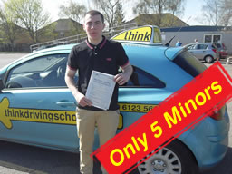 ian passed after drivng lessons from rob evamy at theink driving school