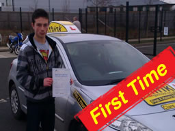 Becky from Bordon Passed after driving lessons from think drivnig school