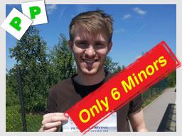 micheal passed with bracknell driving instructor john mitchell
