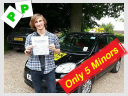 alex from guildfrod passed after driving lessons with driving instructor ross dunton
