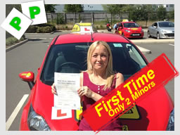 WELL DONE Kirstin Rawlings from Holybourne passed FIRST TIME with Clare Ratcliff from Alton
