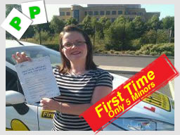 Dione from bracknell passed with driving instructor allan bushell