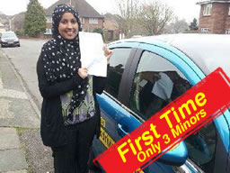 Rav from nothwood passed first time with think driving school
