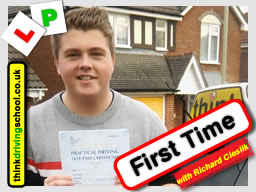 Passed with think driving school in December 2016