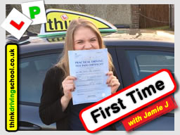 Passed with think driving school in January 2017