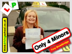 Passed with think driving school in February 2017