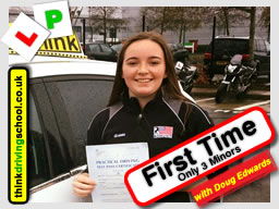 Passed with think driving school in March 2017