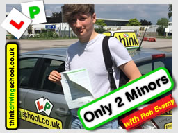 Passed with think driving school in May 2017 and left this review