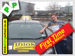 bhuan from guildfrod passed with jamie c at think driving school 
