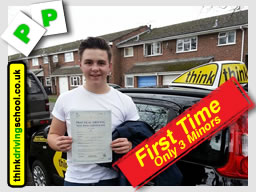 mellissa from bordon passed with drivng instructor jamie johnson from think driving school 