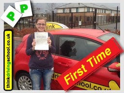 chantelle from farnham passed with driving instructor stuat webb