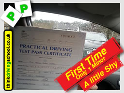 passed after drivng lessons in farnborough with martin hurley