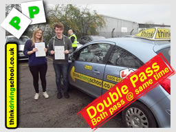 happy think driving school learner