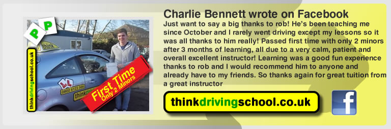 charlie bennett passed with rob evamy from bordon driving school