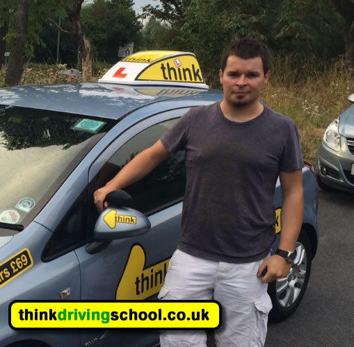 Adam Iliffe sandhurst and bracknell think driving school