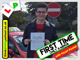  passed first time with zero minors driving lessons from Ghulam Chaudry in Camberley