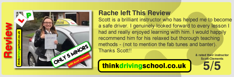 Paul Passed B+E  with driving instructor Scott Clements from Waterlooville, Havant