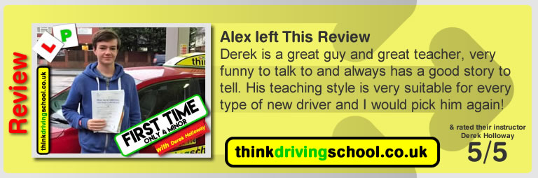 Derek Holloway Adi driving instructor Giving driving lessons in Bracknell