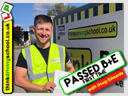 Congratulations Phillip from Guildford on passing B+E today FIRST TIME (only 2 minor driver faults) after instruction with adam iliffe