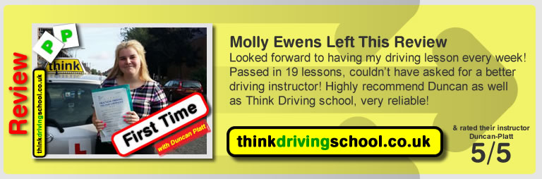 driving lessons Bracknell Stephen Towell think driving school
