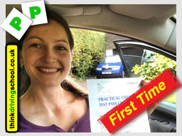 Passed with think driving school in august 2014