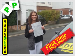 Passed with think driving school in october 2014