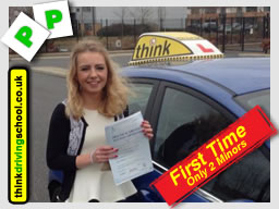 Passed with think driving school in January 2015