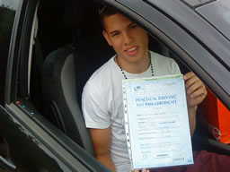 callum guildford  happy with think driving school