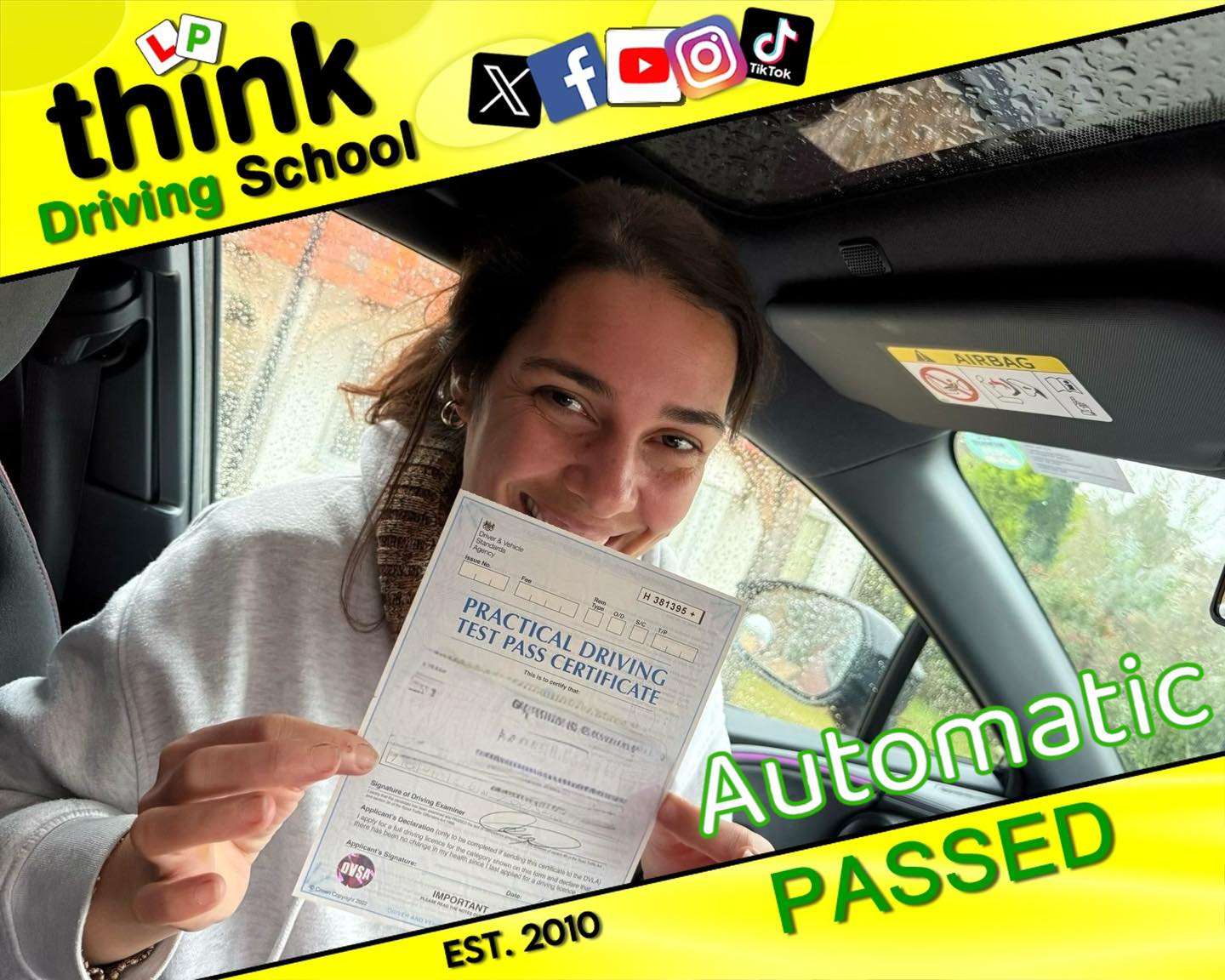 driving lessons Bracknell Ian weir ADI