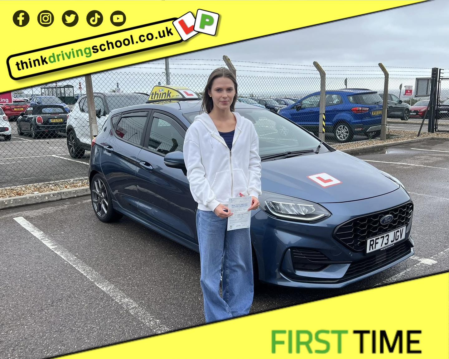 Driving School Godalming  Passed with think driving school September 2025 and left this 5 star review