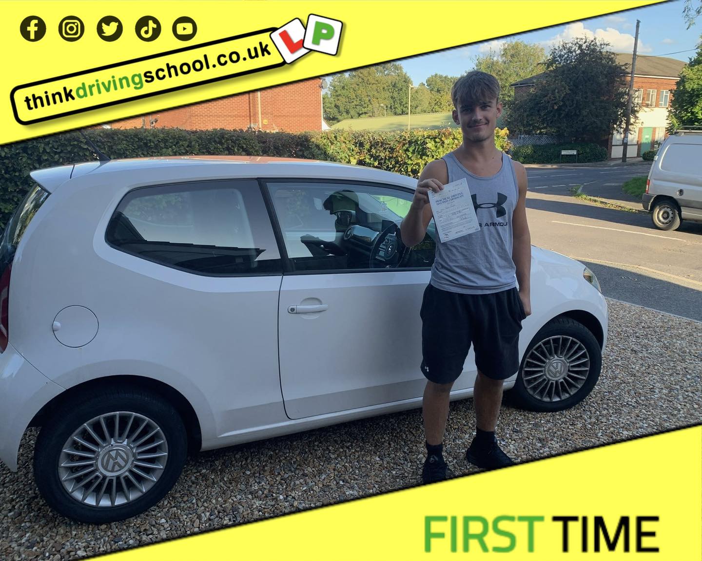 Driving School Godalming  Passed with think driving school September 2025 and left this 5 star review