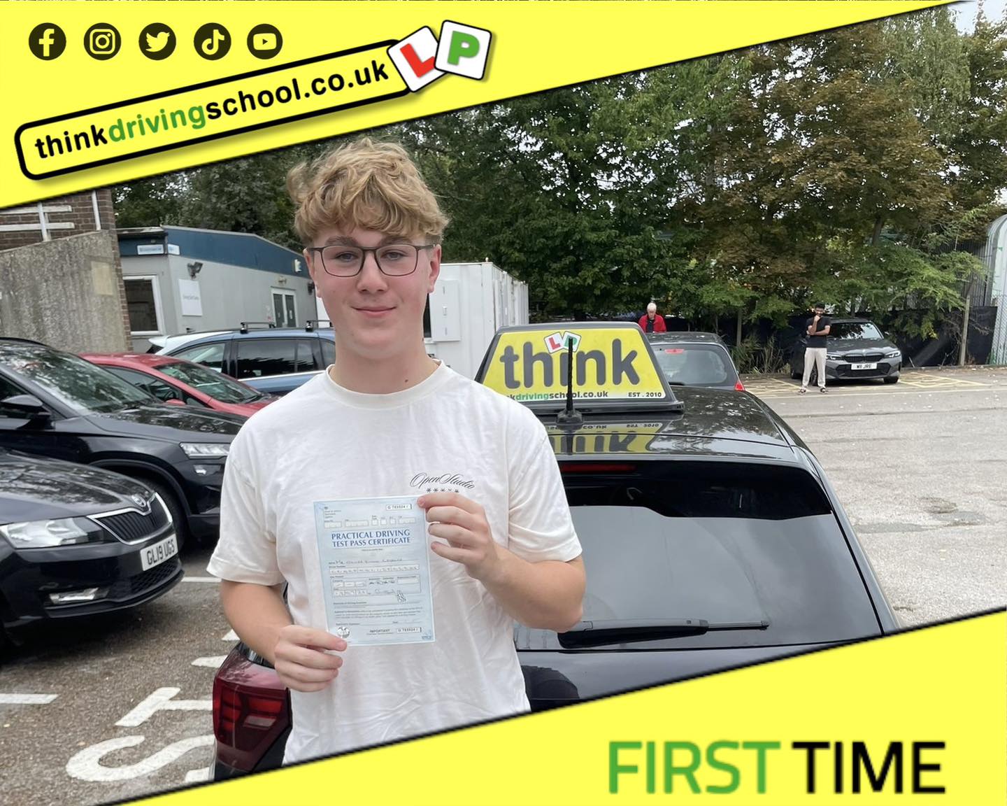 Driving School Godalming  Passed with think driving school September 2025 and left this 5 star review