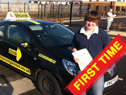 Jessica bracknell happy driving school lesson learner