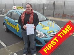 Jessica bracknell happy driving school lesson learner