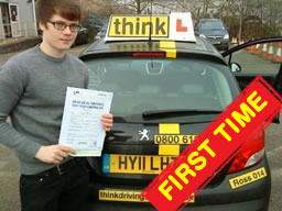 Jessica bracknell happy driving school lesson learner