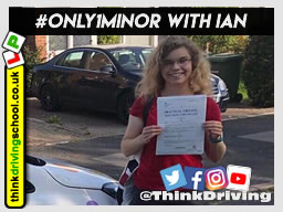 5 Star review of think Driving School Passed with think driving school in September 2018 and left this 5 star review