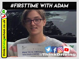 5 Star review of think Driving School Passed with think driving school in September 2018 and left this 5 star review