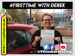 5 Star review of think Driving School Passed with think driving school in October 2018 and left this 5 star review