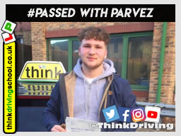 5 Star review of think Driving School Passed with think driving school in November 2018 and left this 5 star review