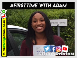 5 Star review of think Driving School Passed with think driving school in December 2018 and left this 5 star review