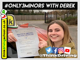 5 Star review of think Driving School Passed with think driving school in December 2018 and left this 5 star review