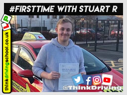5 Star review of think Driving School Passed with think driving school in December 2018 and left this 5 star review