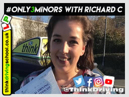 Passed with think driving school in February 2019 and left this 5 star review