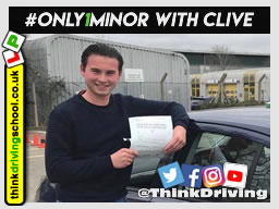 Passed with think driving school in March 2019 and left this 5 star review
