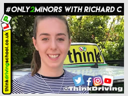 Passed with think driving school in May 2019 and left this 5 star review