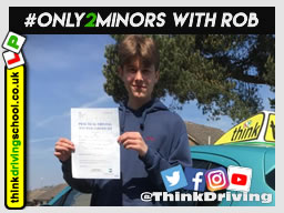 Passed with think driving school in May 2019 and left this 5 star review